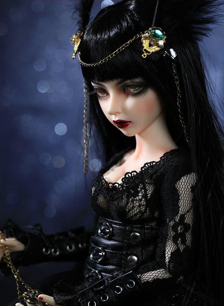 WE98 BJD 1/4 ドール本体　球体関節人形 ハンドメイド