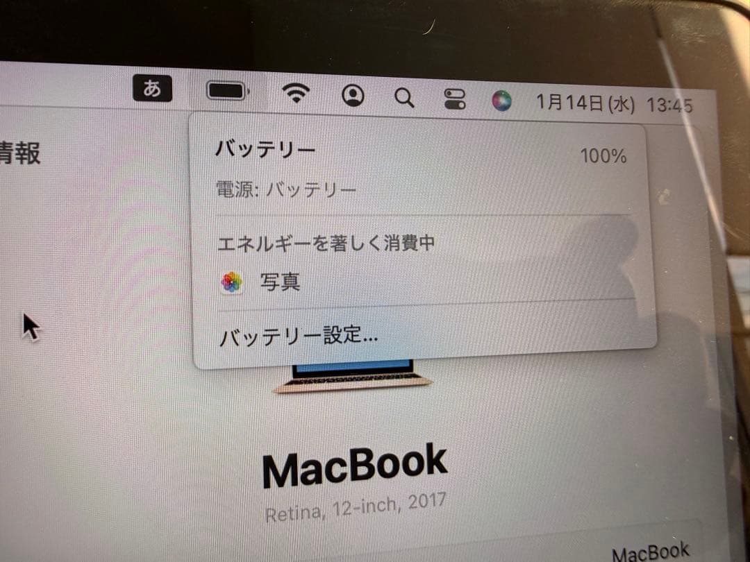 Apple MacBook 12inch 2017 Gold 充電器あり