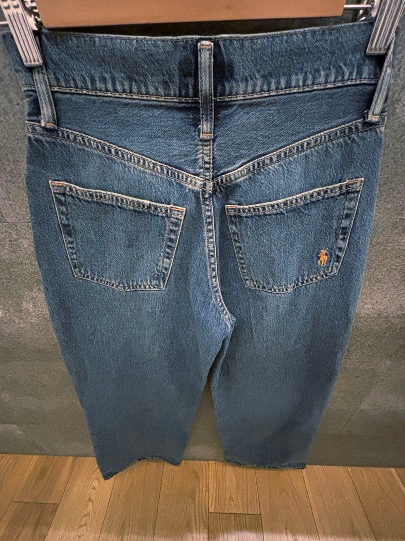 Polo Ralph Lauren ワイドレッグクロップドジーンズ
