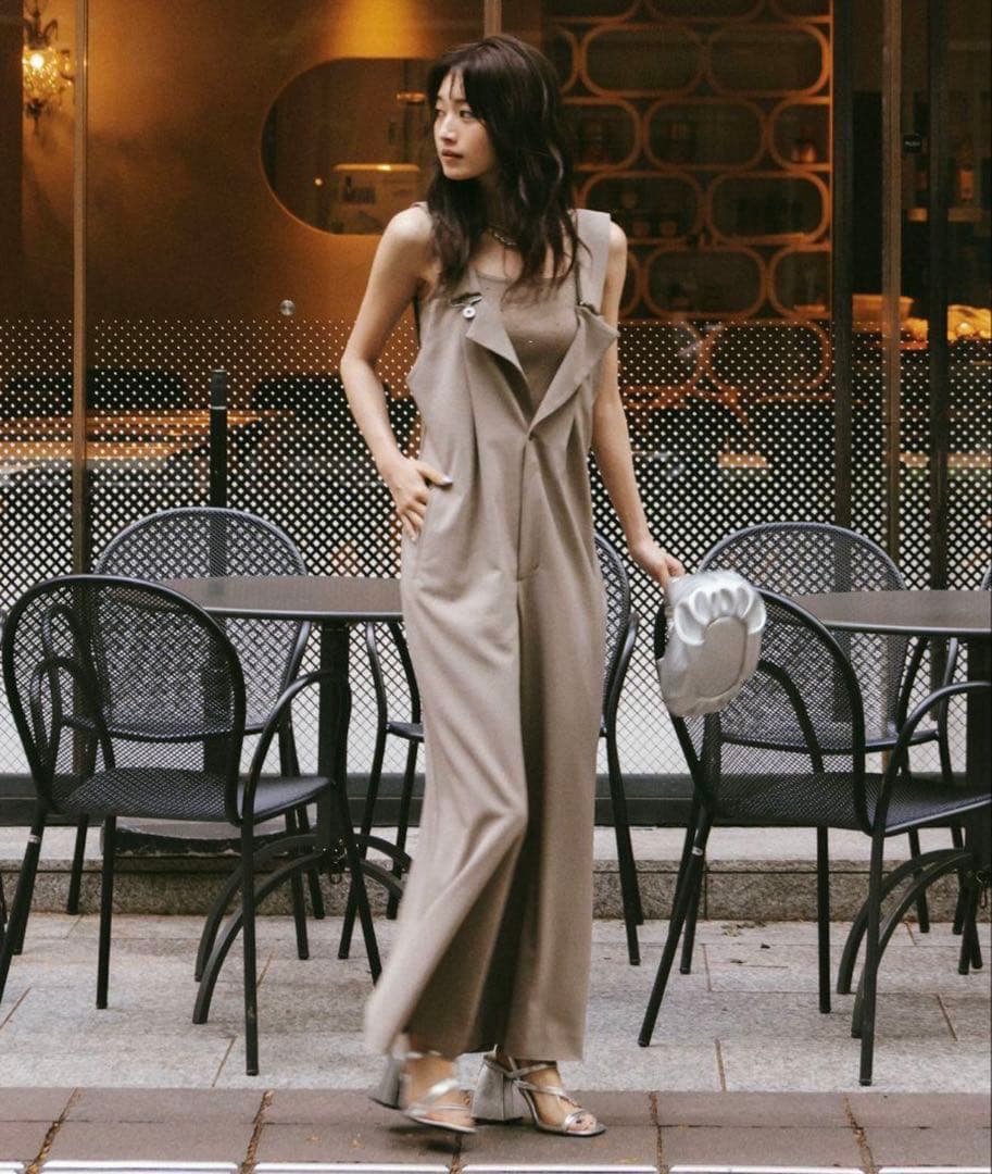 COCO DEALバックリブサロペット