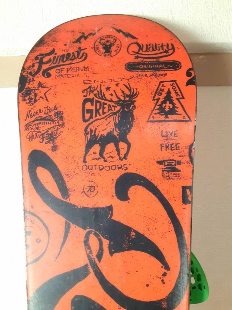 スノーボードセット　Ride Burton Genesis