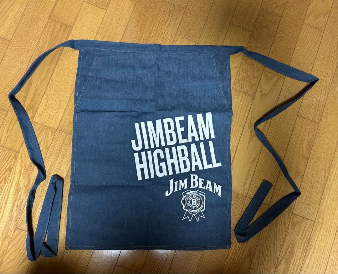 Jim Beam ハイボールエプロン 前掛け　デニム風　40枚