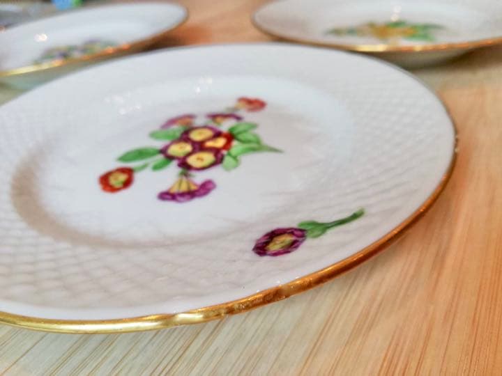 １９３８年　ビングオーグレンダール　ポット　デザートプレート　４枚　セット