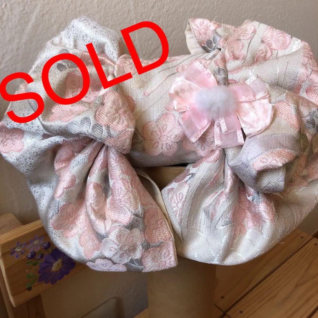 正絹袋帯からの七五三簡単付け帯です。専用になりました❣️