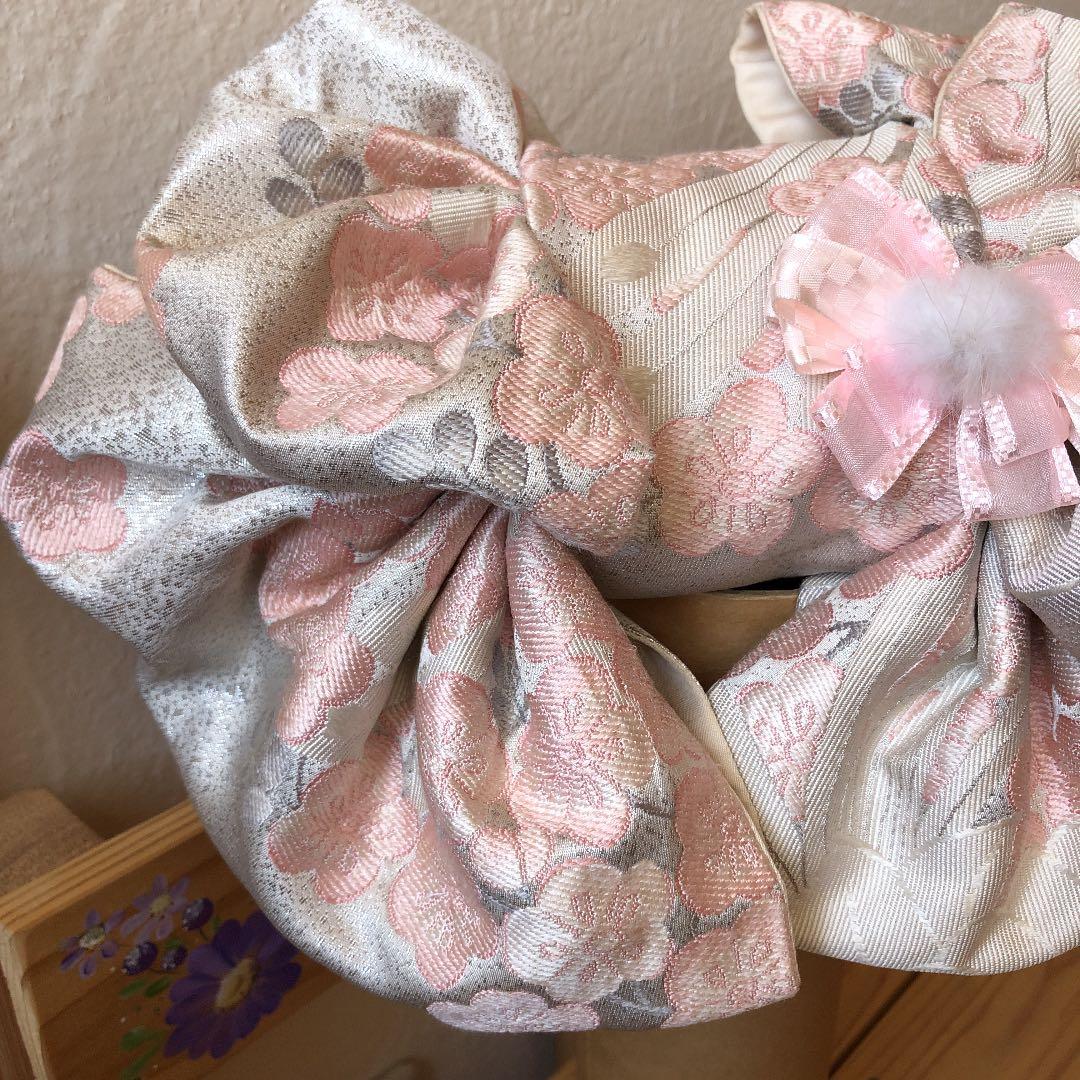 正絹袋帯からの七五三簡単付け帯です。専用になりました❣️