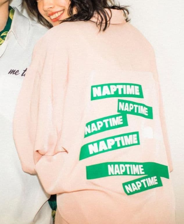 【新品未開封】Naptime. 2020SS ピンクシャツ