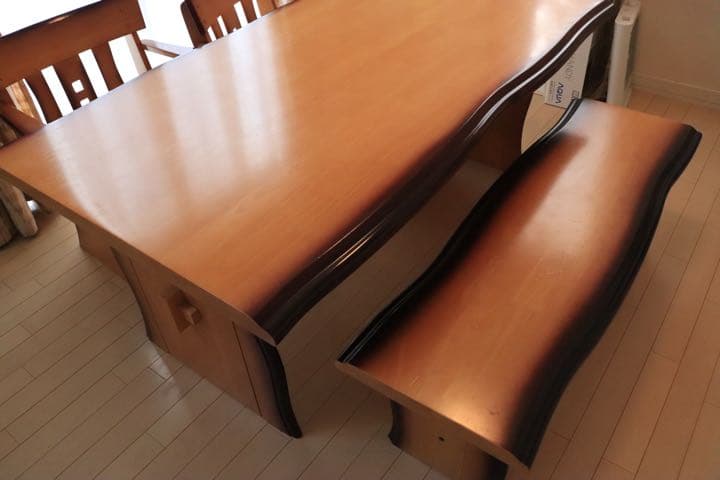 【テーブルのみ】ダイニングテーブル　4人掛け