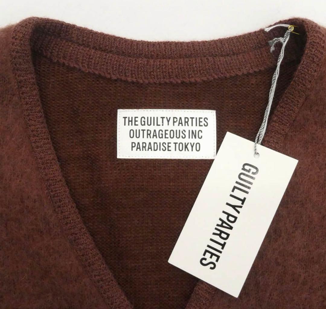 トップス WACKO MARIA MOHAIR KNIT CARDIGAN
