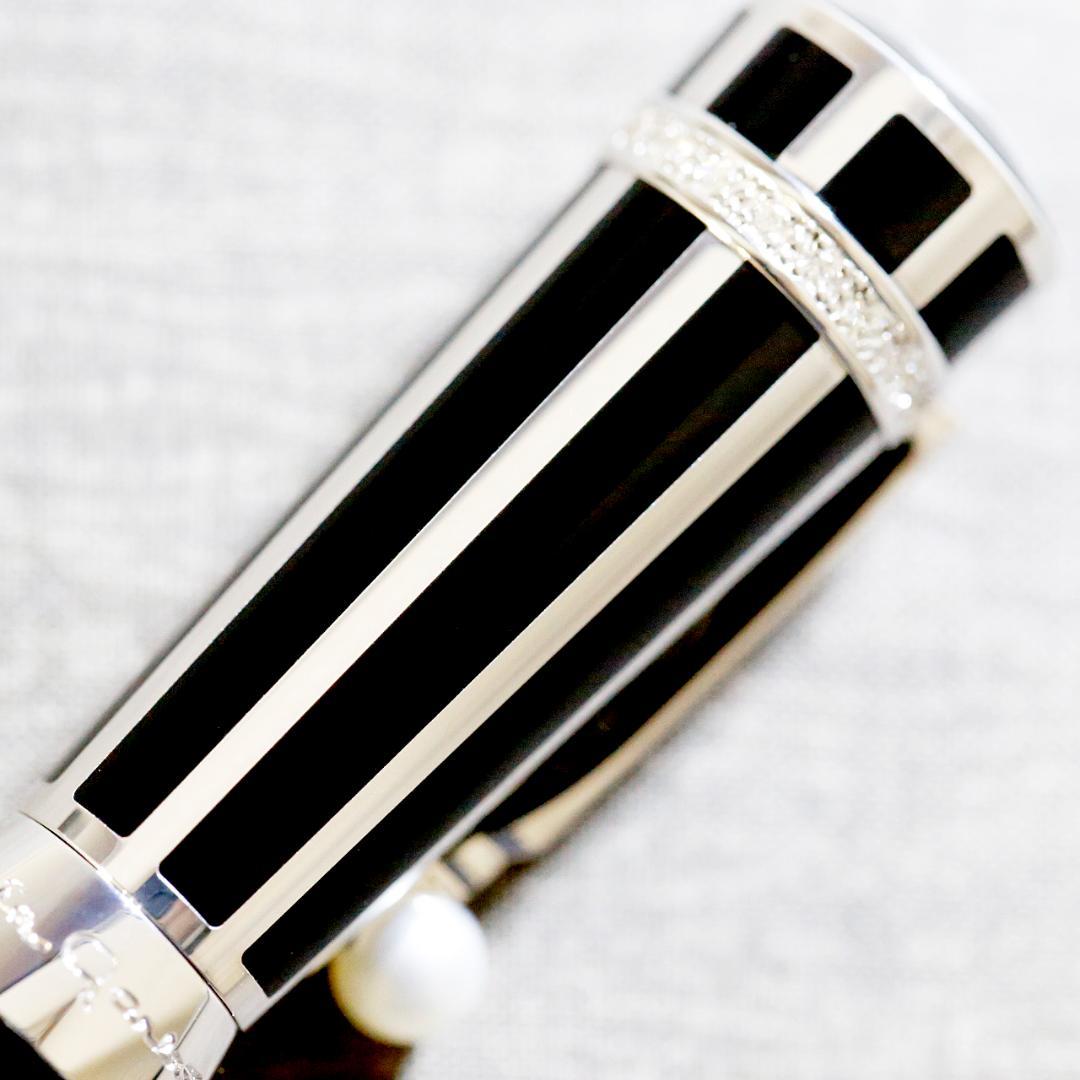 【限定品 未使用】モンブラン 万年筆 グレタ・ガルボ １９０５ ダイヤ パール