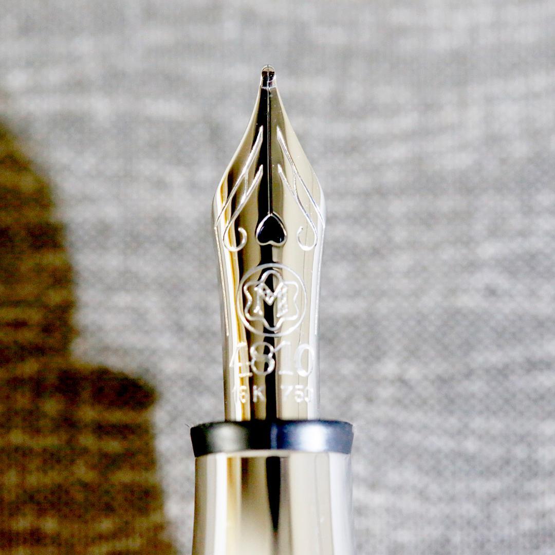 【限定品 未使用】モンブラン 万年筆 グレタ・ガルボ １９０５ ダイヤ パール