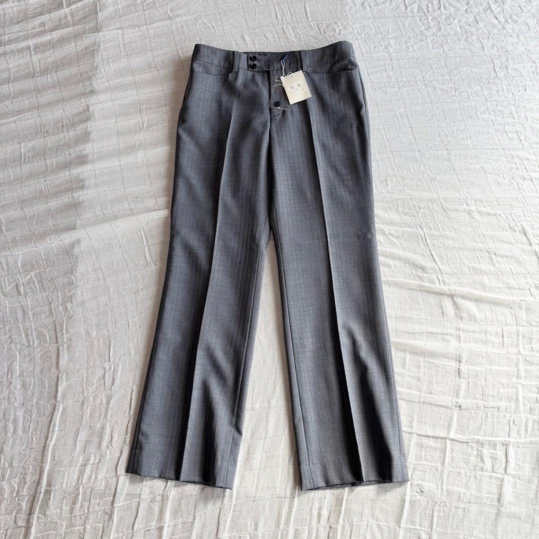 【新品未使用タグ付】 クミキョク パンツスーツ シングルジャケット ストライプ