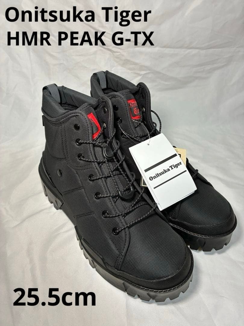 スニーカー 25.5 黒 Onitsuka Tiger オニツカタイガー GTX