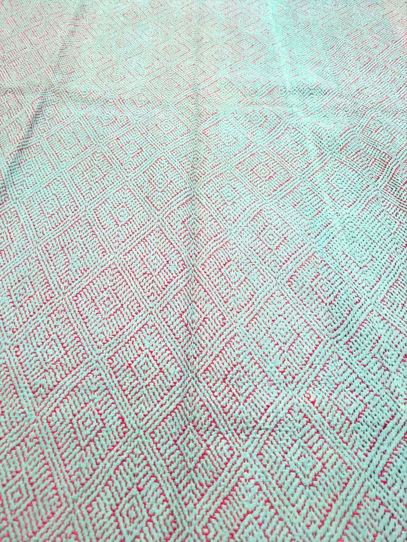 #189 ヴィンテージ ラリーキルト / カンタキルト カバー 厚手 希少 紫