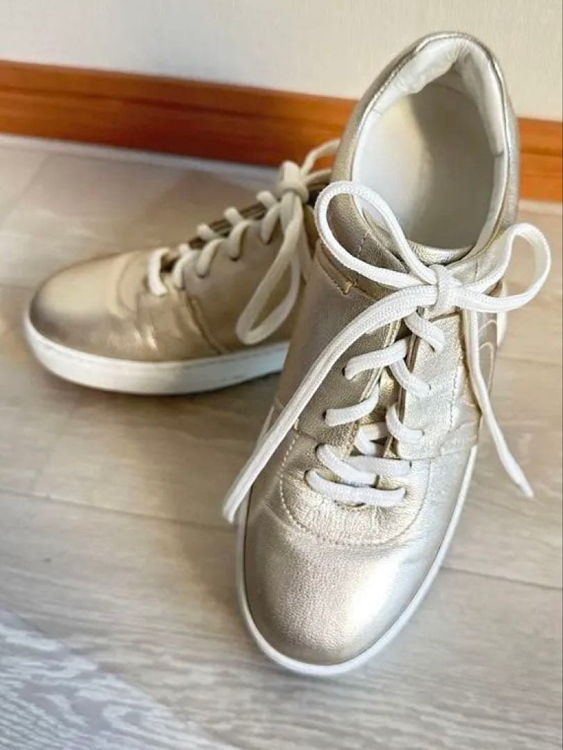 Salvatore Ferragamo レザースニーカー