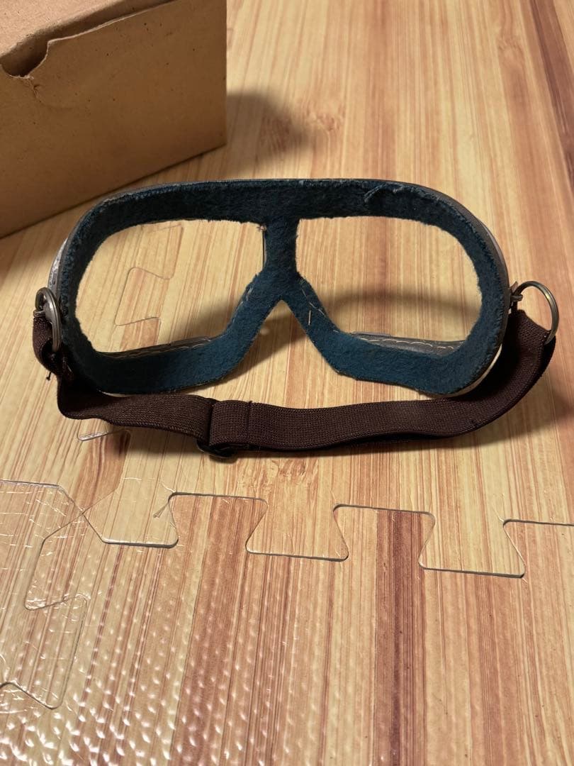 旧ソ連軍、戦車兵用ゴーグル、実物、未使用