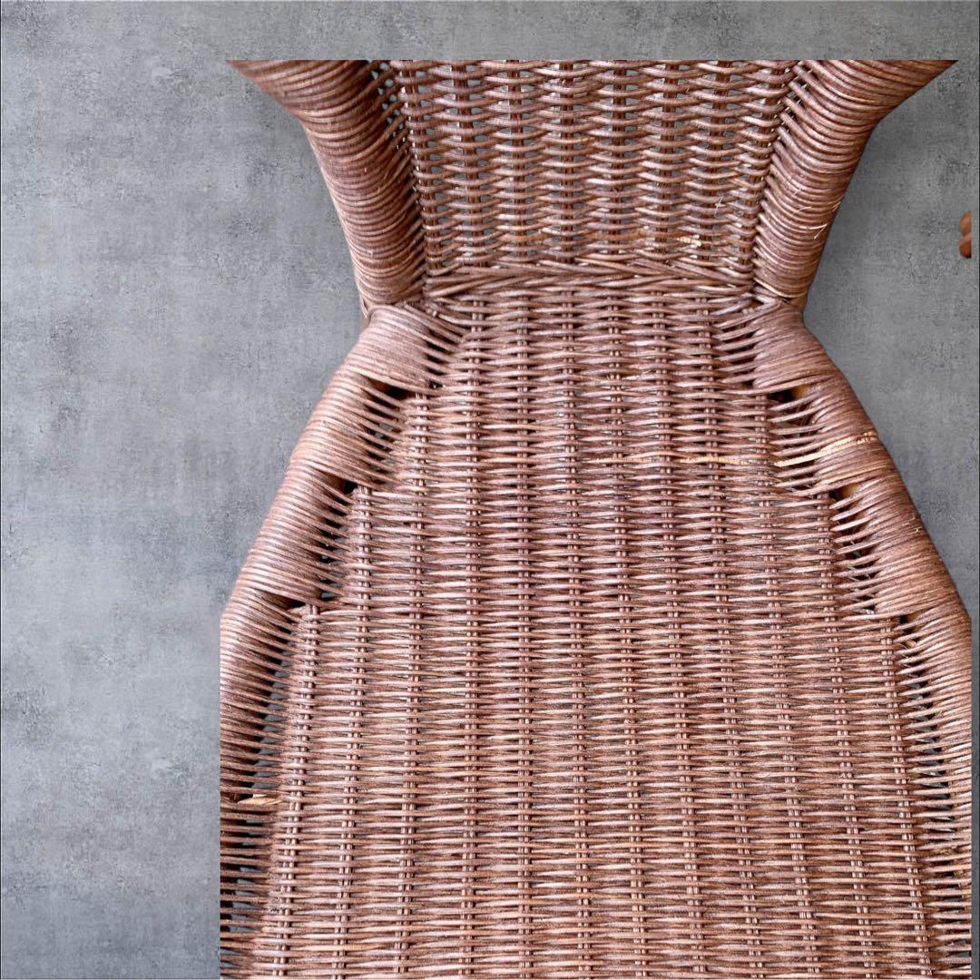 ニトリ NITORI 籐 ラタンチェア アームチェア 籐家具　2個