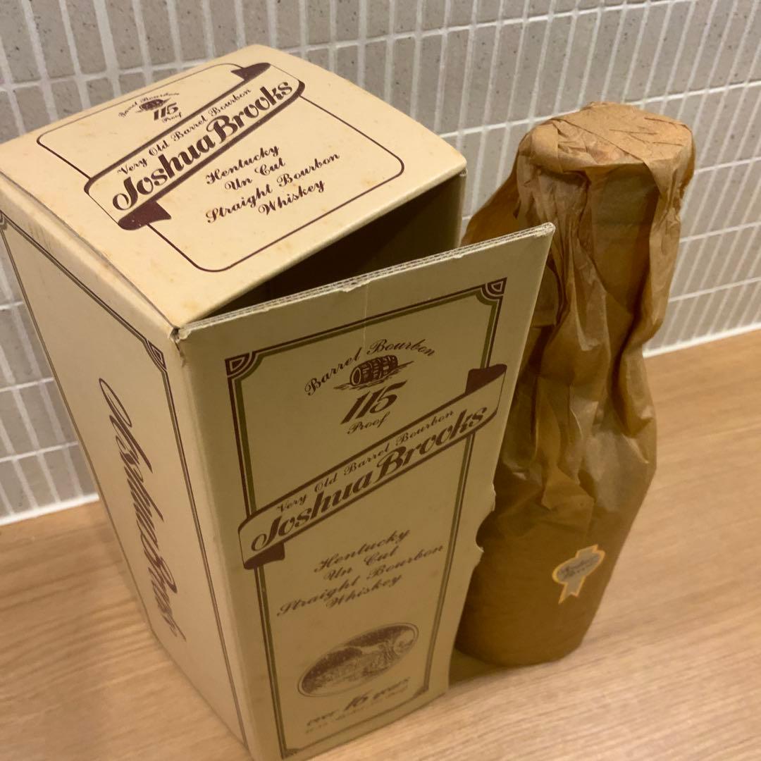 BOURBON バーボン　ジョシュアブルックス　16年 57.5度　蒸留所閉鎖