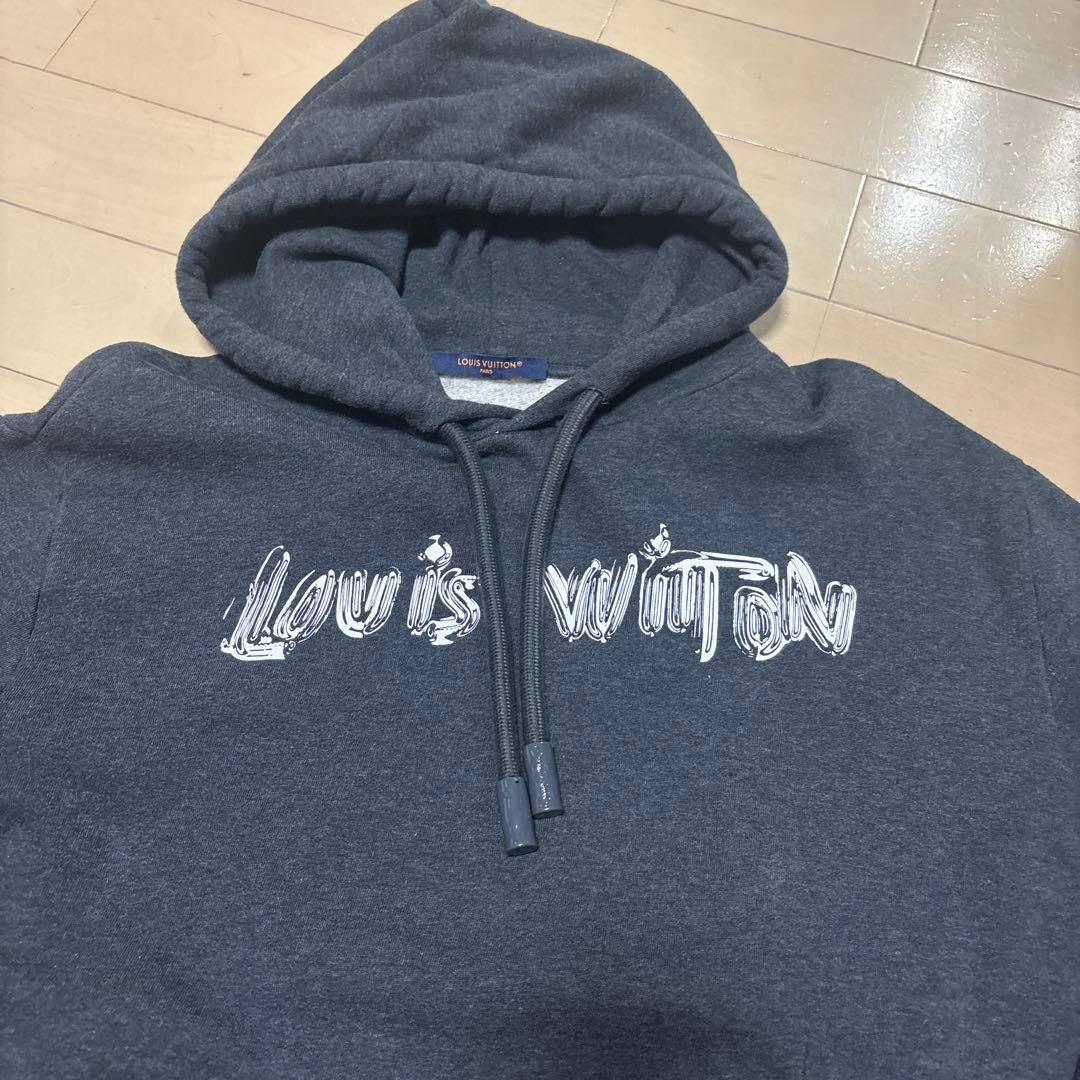 Louis Vuitton ダークグレー パーカー