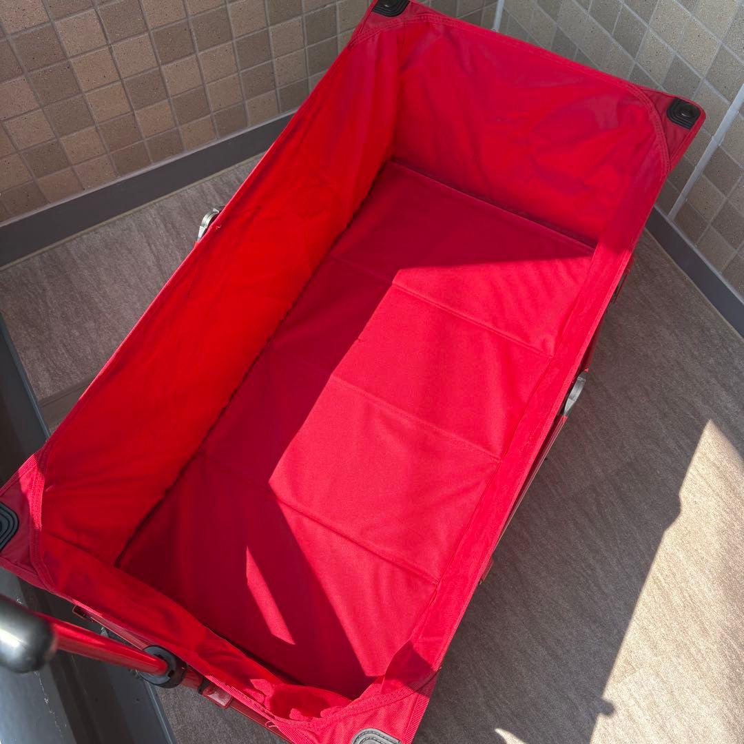 Coleman コールマン キャリーカート アウトドアワゴン　レッド　赤色