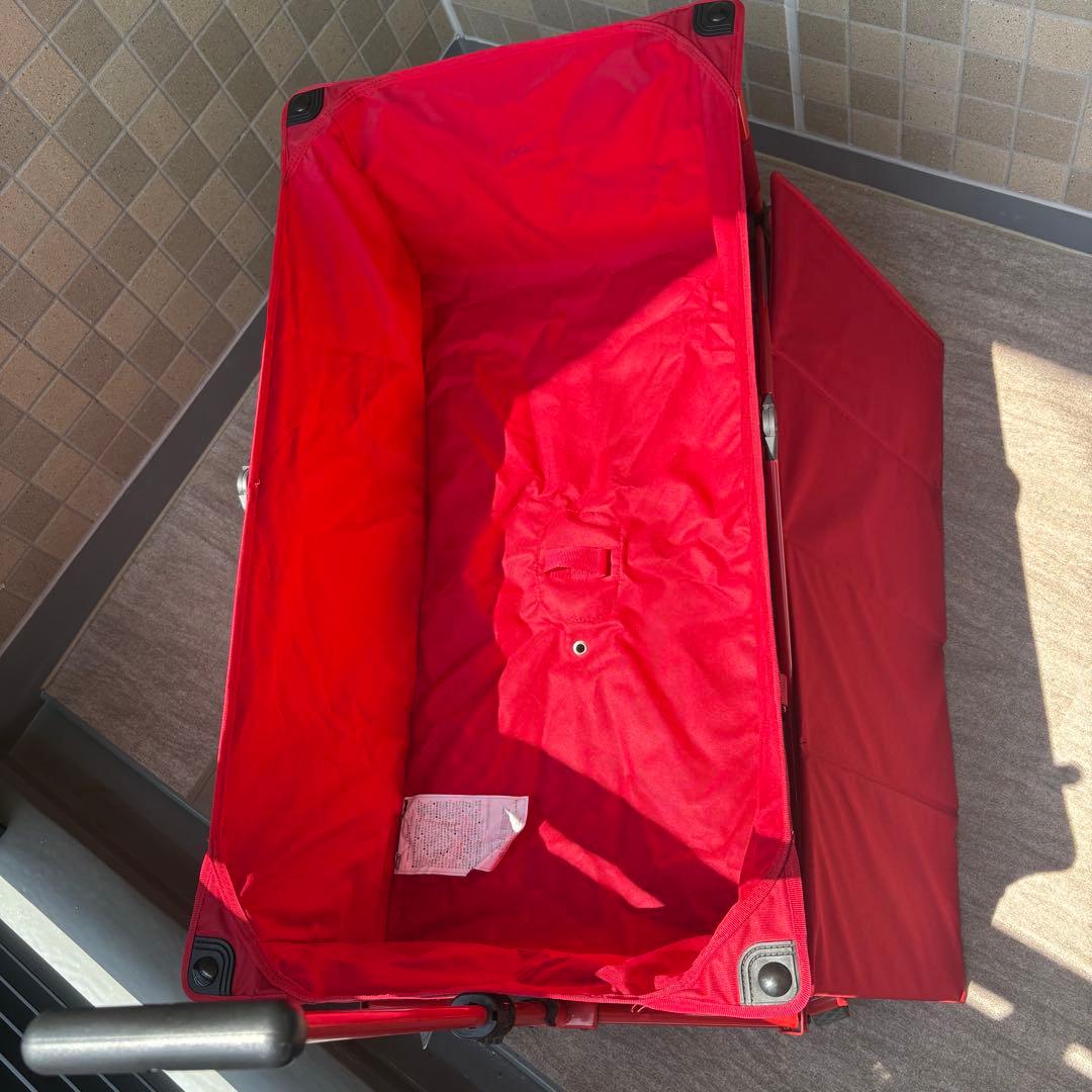 Coleman コールマン キャリーカート アウトドアワゴン　レッド　赤色