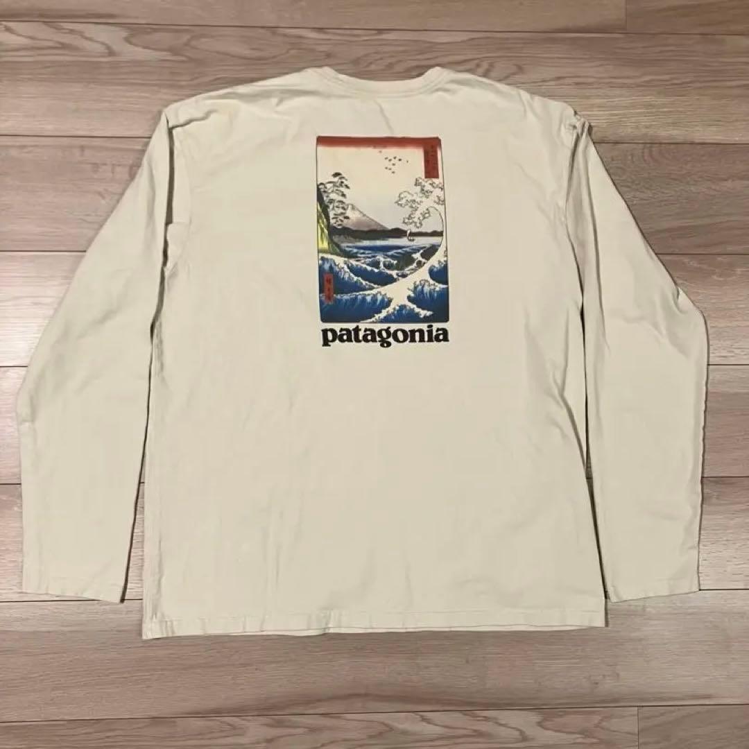 パタゴニア　Patagonia USA製　富士三十六景　歌川広重　浮世絵　XL