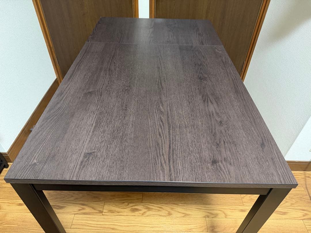 送料無料 IKEA VANGSTA 伸縮式ダイニングテーブル 250930-2