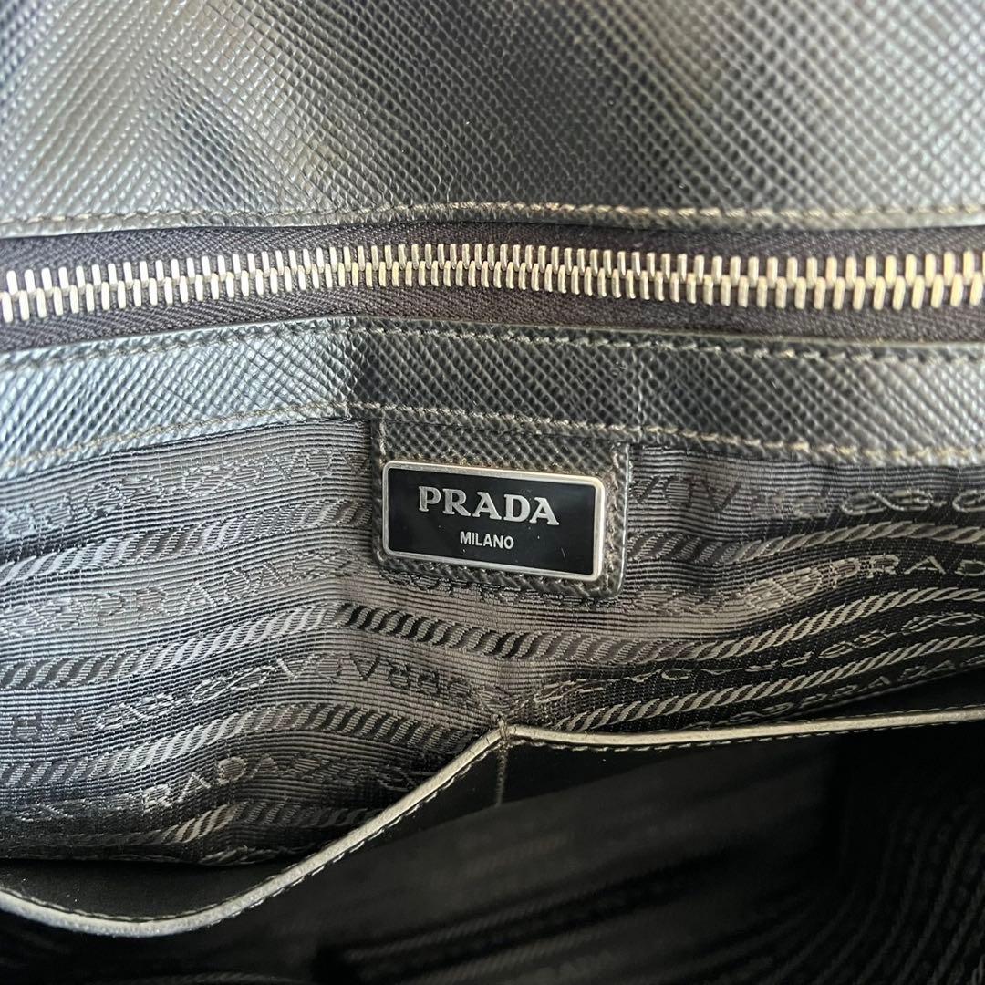 バッグ PRADA SAFFIANO LEATHER TOTE HAND BAG