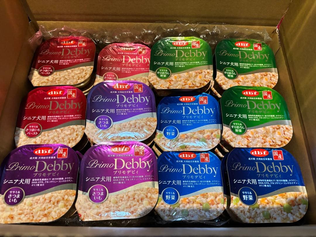 デビフ　プリモデビィ　シニア犬用 ウエットフード　69個