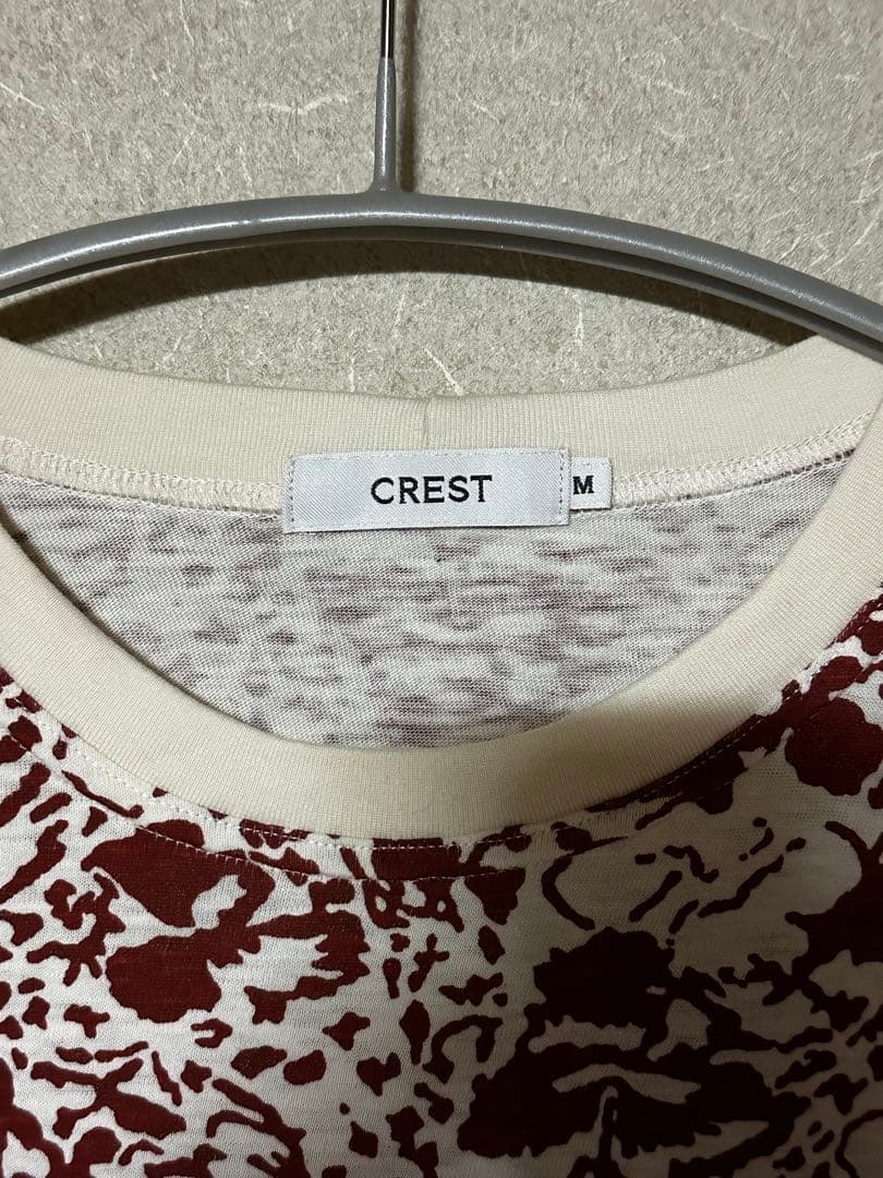 CREST CLOTHING カモ柄ロンT