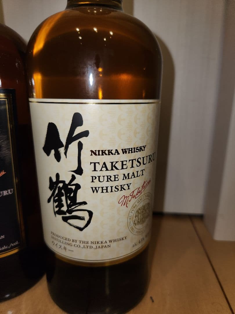 ジャパニーズウイスキー⭐竹鶴⭐新、旧　700mlセット