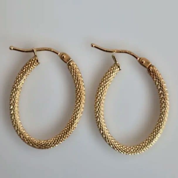 K18 フープ ピアス 750 Italy ウノアエレ ジュエリーツツミ ete