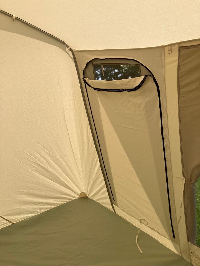 【かじ】① カーカムス スプリングバーテント ホワイトトラベラー US製