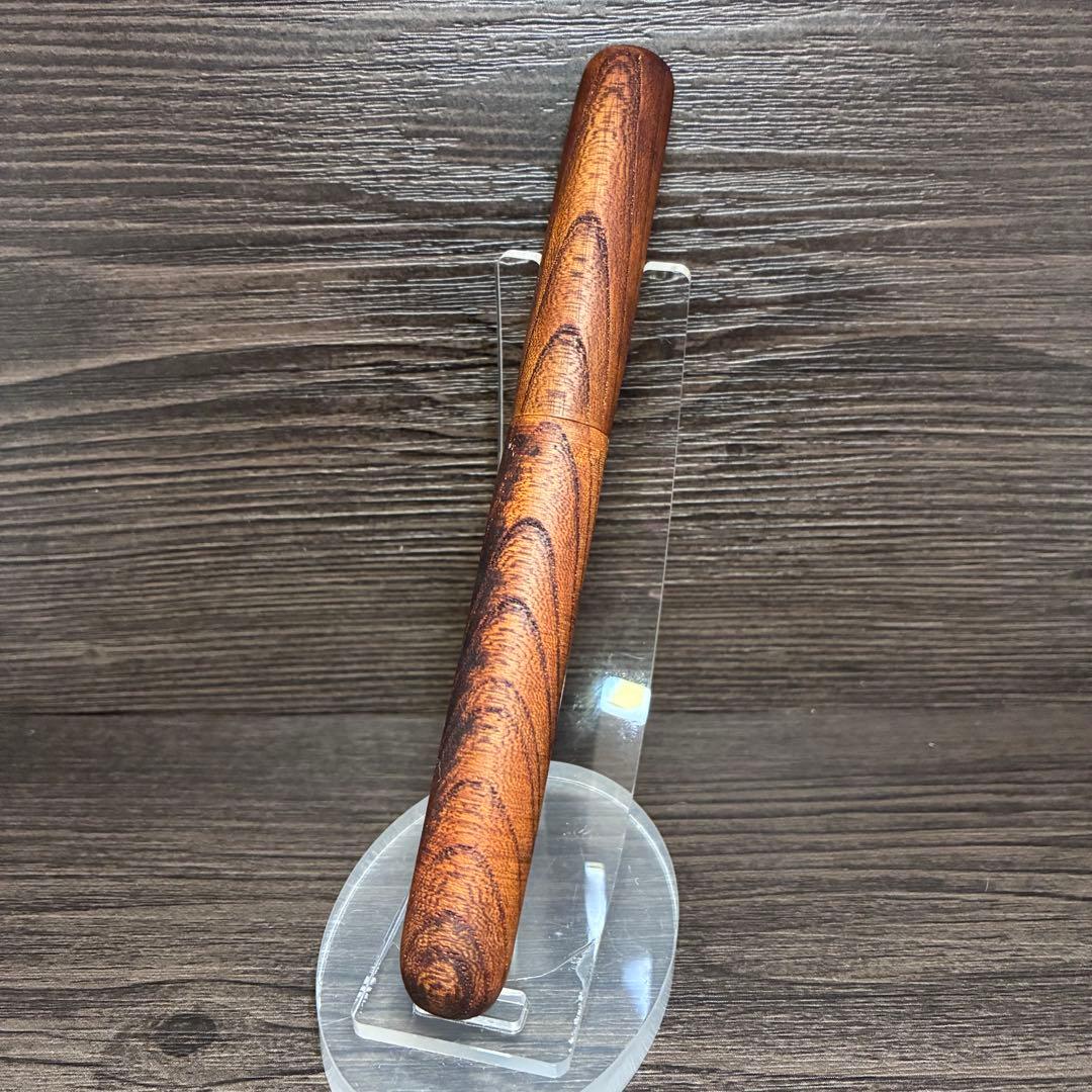 【万年筆】木の棒（欅）拭漆