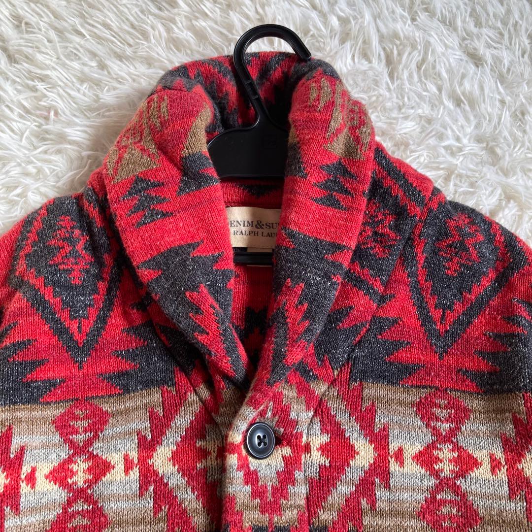 キムタク着用！　Denim & Supply Ralph Lauren 赤　XS