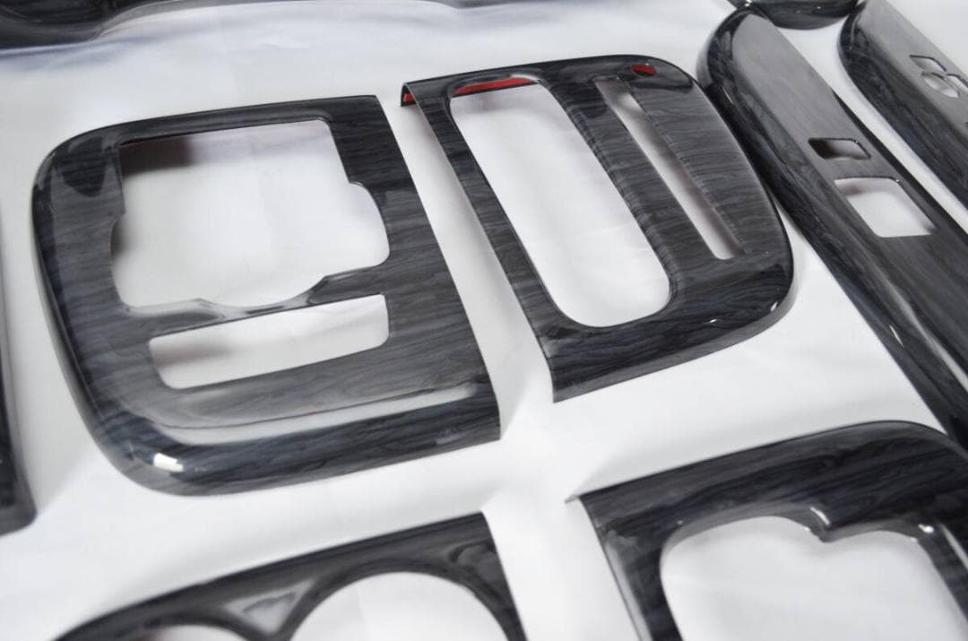 インテリアパネル DA17V DA17W エブリイワゴン DA17系 黒木目