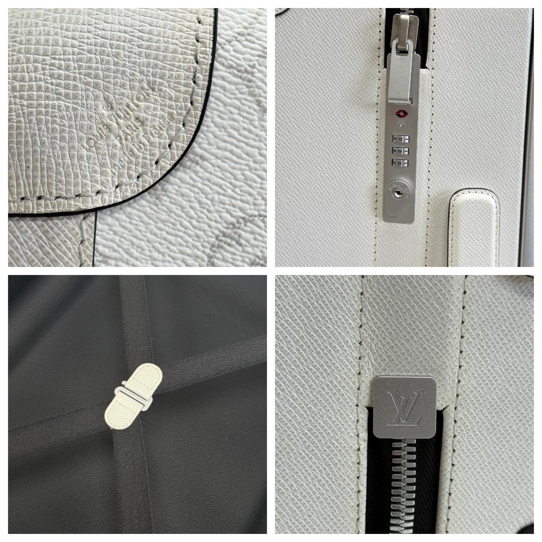 美品 ルイヴィトン キャリーケース ホライゾン55 タイガラマ モノグラム 白