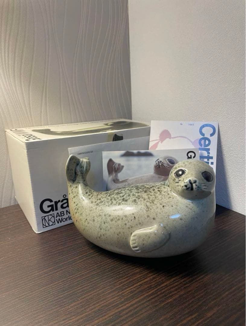 希少　リサラーソンWWF アザラシ