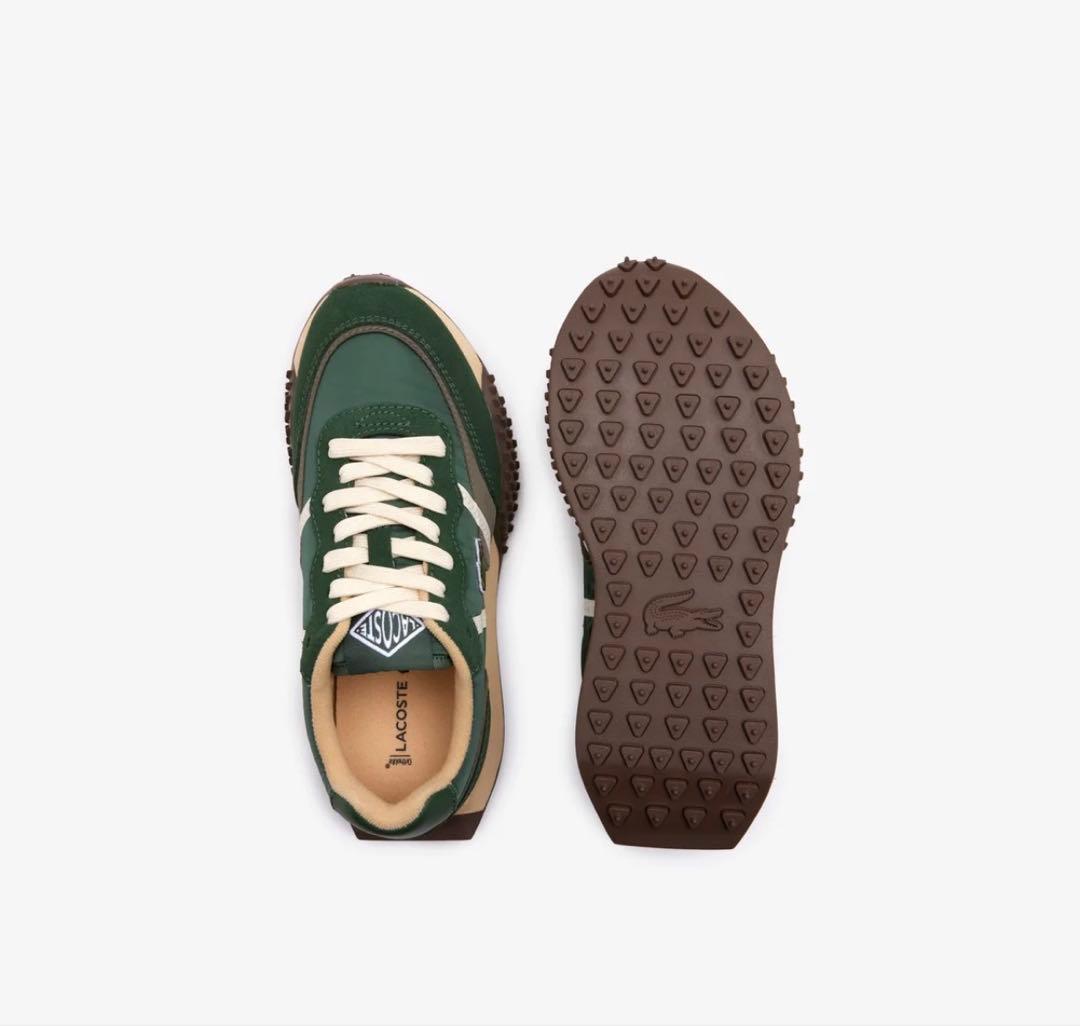 ラコステ L-SPIN DELUXE 3.0 スニーカー グリーン 厚底