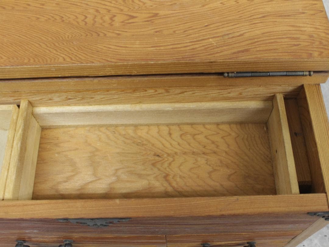 ▲屋久杉 小タンス 箪笥 ミニタンス ジュエリーボックス 小物入れ 昭和レトロ