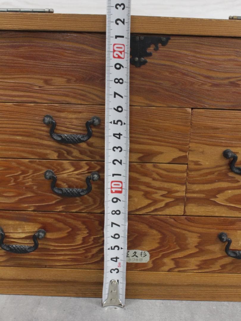 ▲屋久杉 小タンス 箪笥 ミニタンス ジュエリーボックス 小物入れ 昭和レトロ