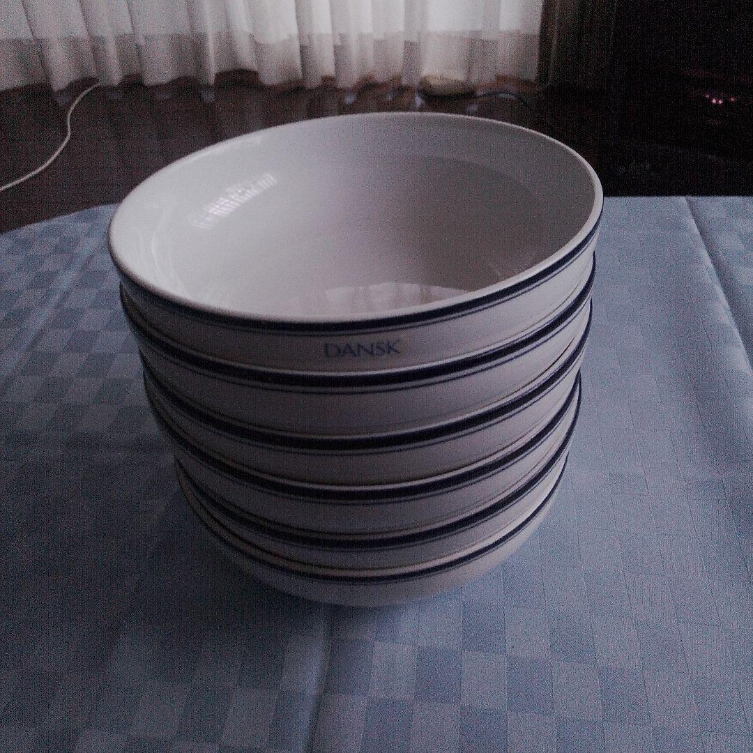 DANSK食器セット（ホワイト・ネイビー）