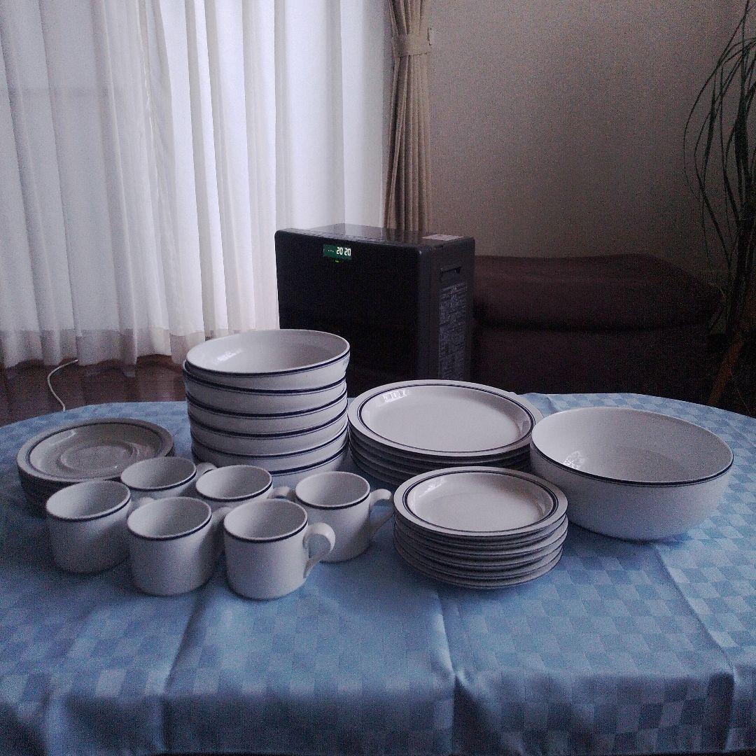 DANSK食器セット（ホワイト・ネイビー）