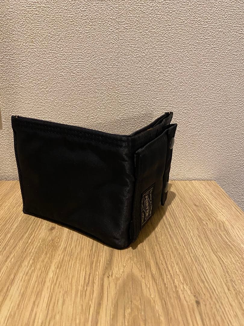 美品　ポーター　タンカー　ウォレット　サイフ　小銭入れ　ブラック　吉田カバン