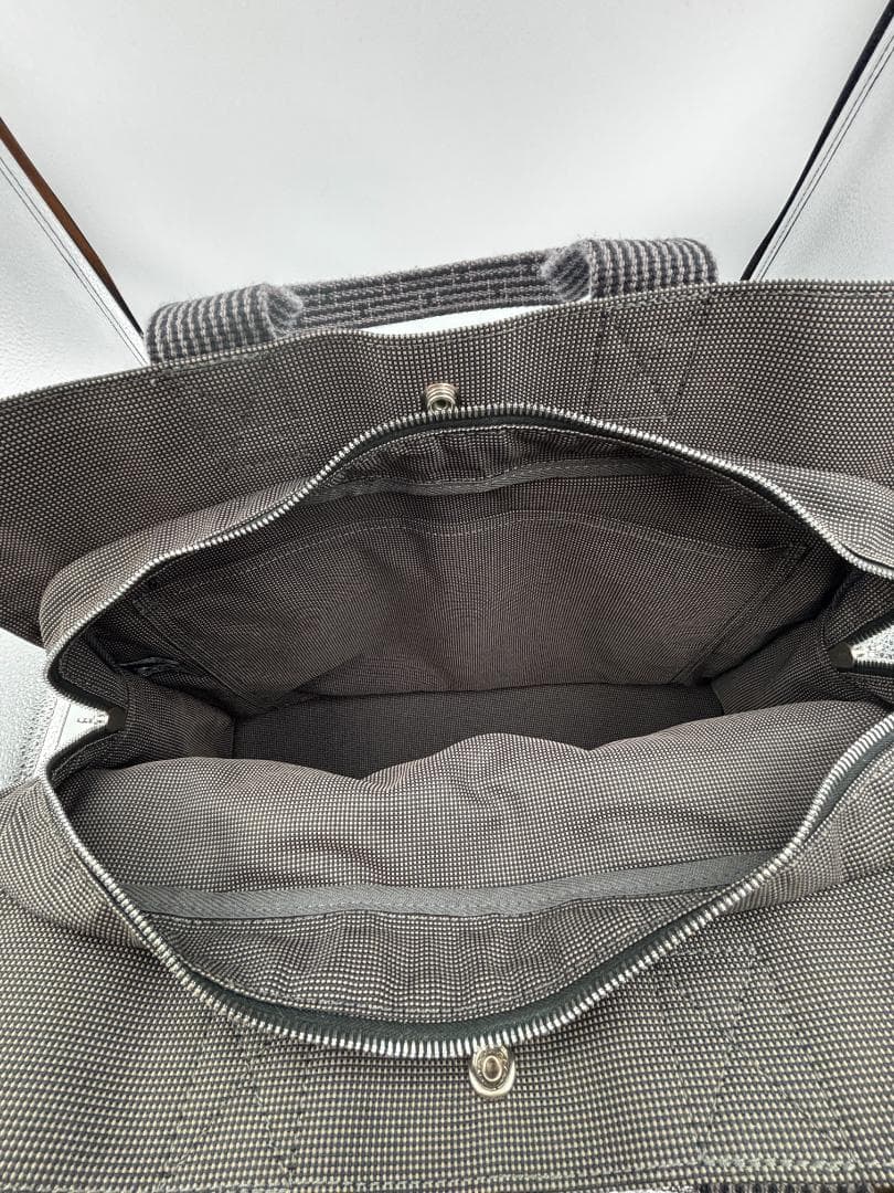 もっちー エルメス HERMES エールライン MM トートバッグ グレー