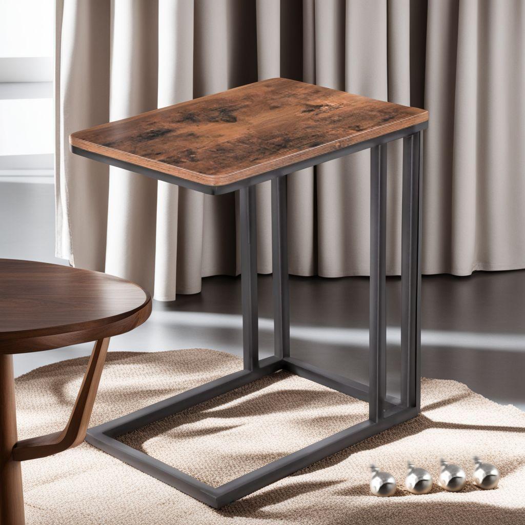 サイドテーブル 機能性とスタイリッシュなデザイン キャスター