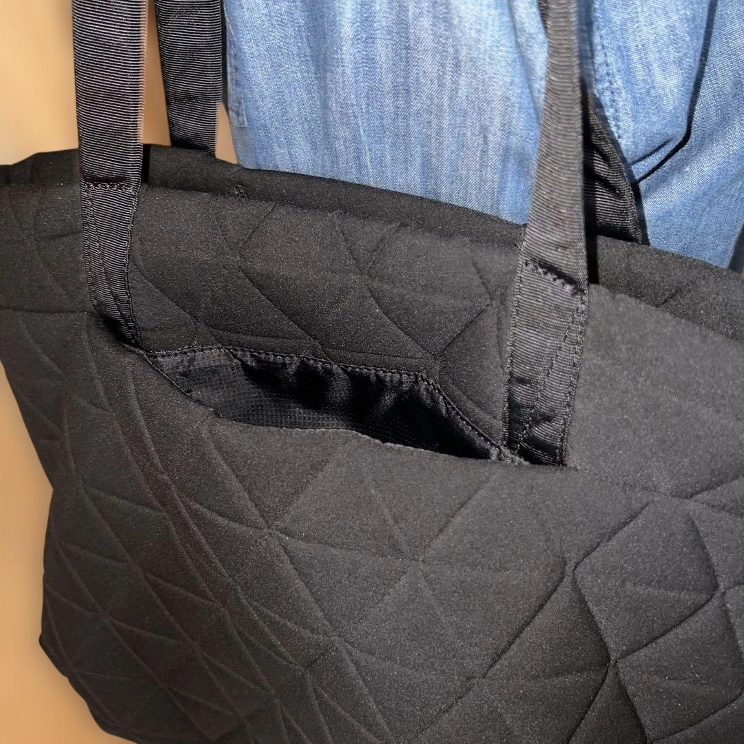 【美品】THE NORTH FACE キルティングトートバッグ黒/軽量◎大容量◎