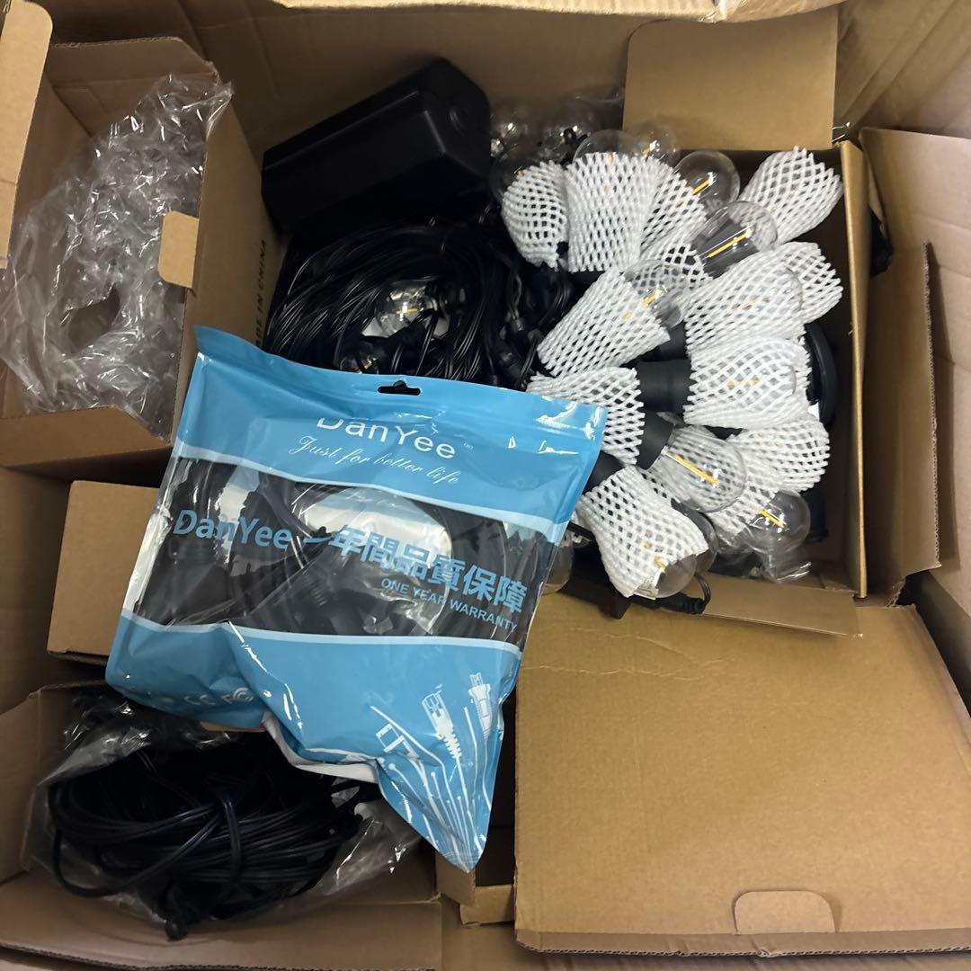 JanYee LED電球 配線付き 店舗飾付