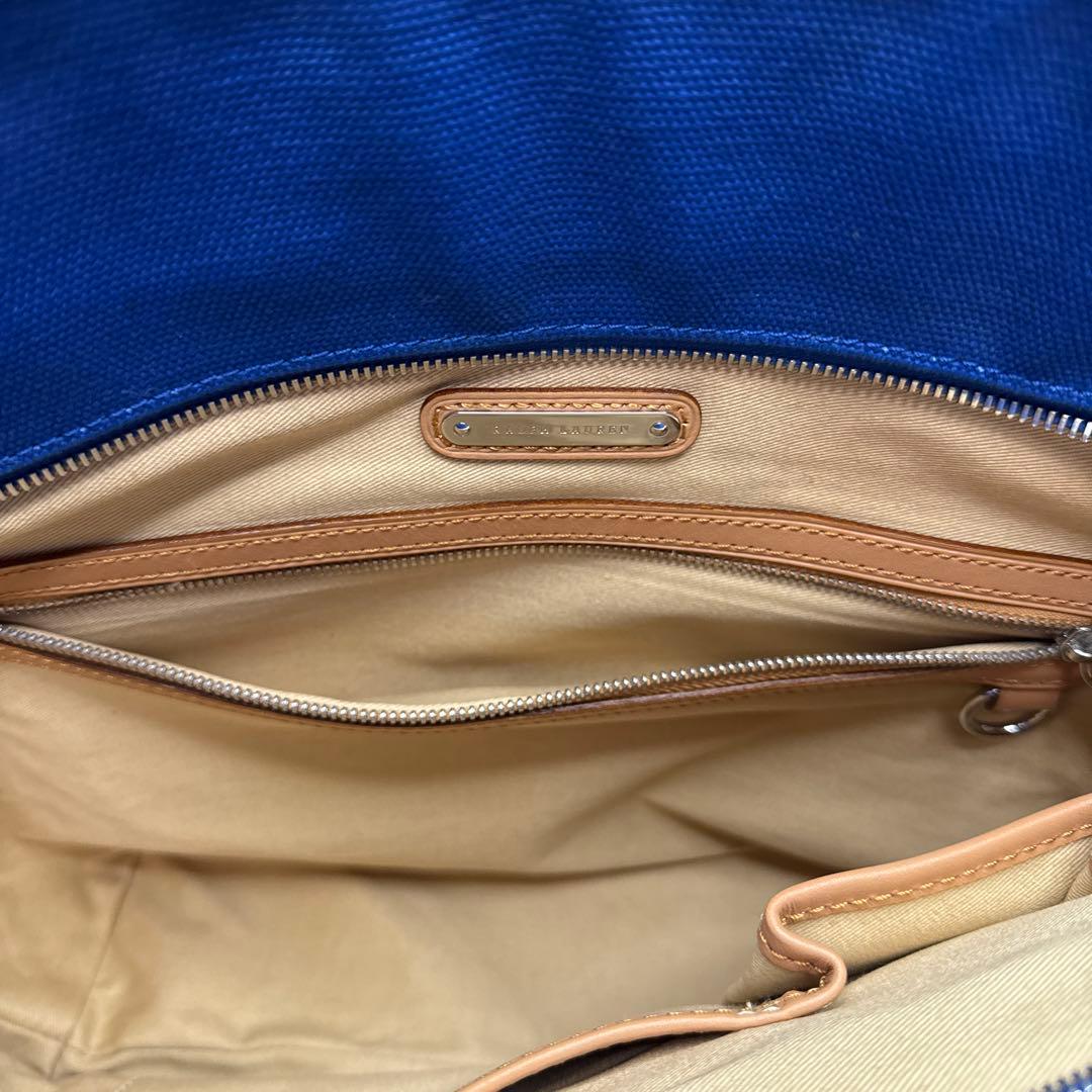 (マリー)大人気、ラルフローレン、トートバッグ、A-4可、ポニー刺繍、高級