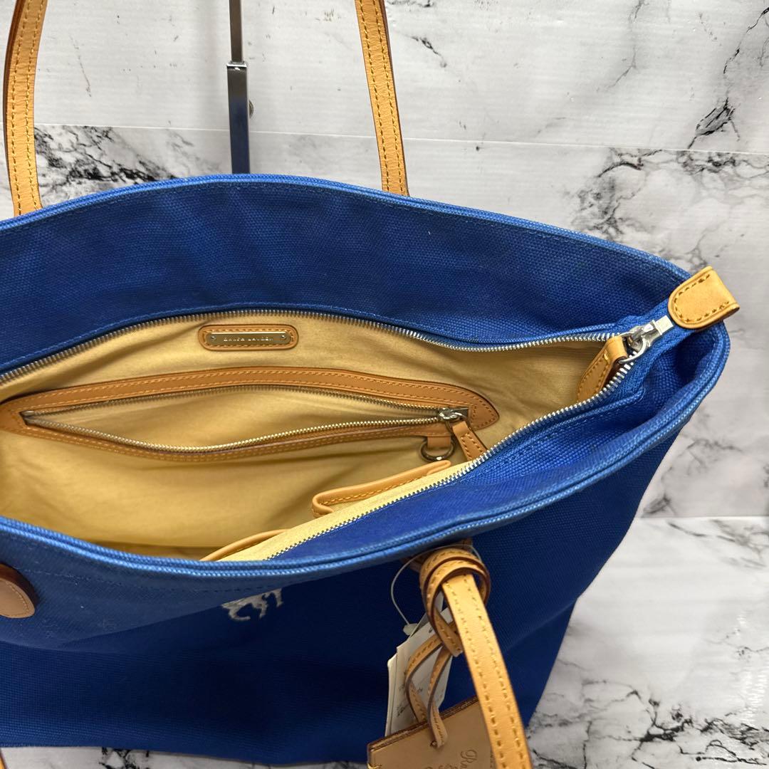 (マリー)大人気、ラルフローレン、トートバッグ、A-4可、ポニー刺繍、高級