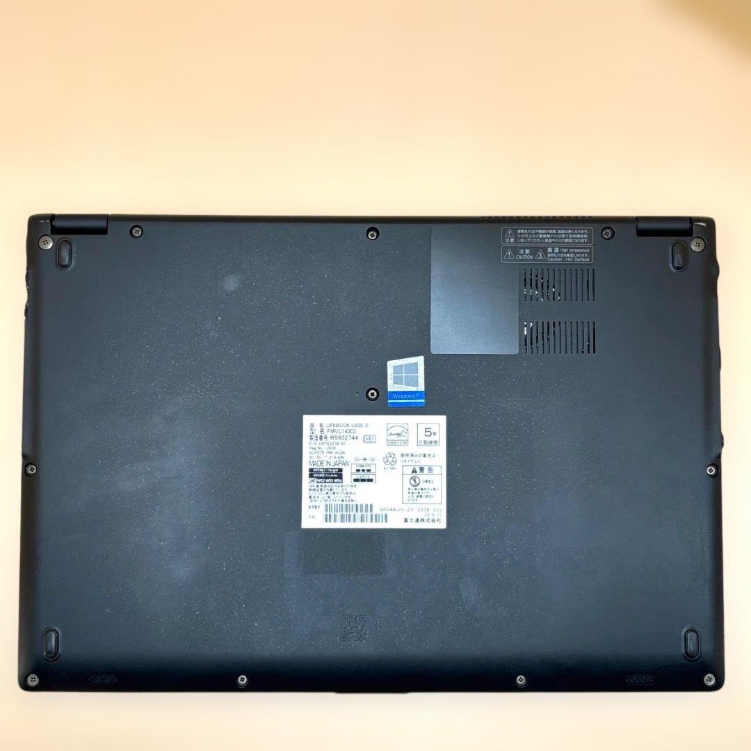 美品！ 超軽量⭐富士通 ノートPC i5 超高速SSD128　Windows11